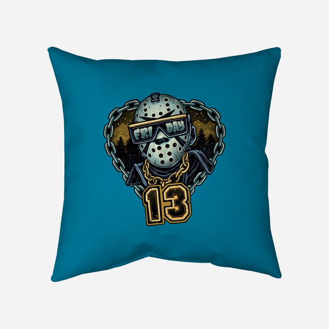 Friday Madness-None-Removable Cover w Insert-Throw Pillow-glitchygorilla