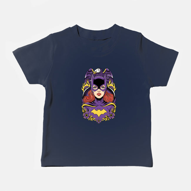 Caped Crusader-Baby-Basic-Tee-P1yu5h
