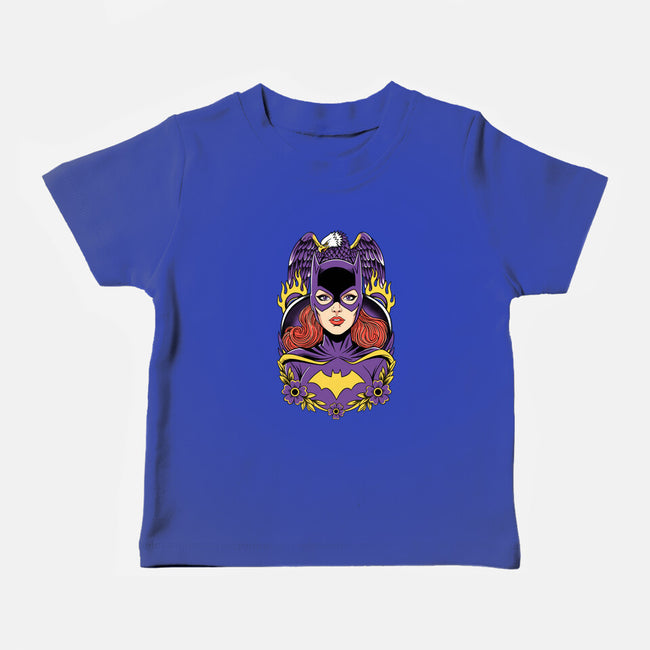 Caped Crusader-Baby-Basic-Tee-P1yu5h