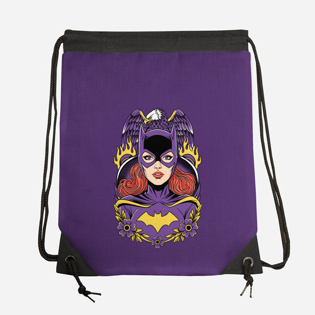 Caped Crusader-None-Drawstring-Bag-P1yu5h