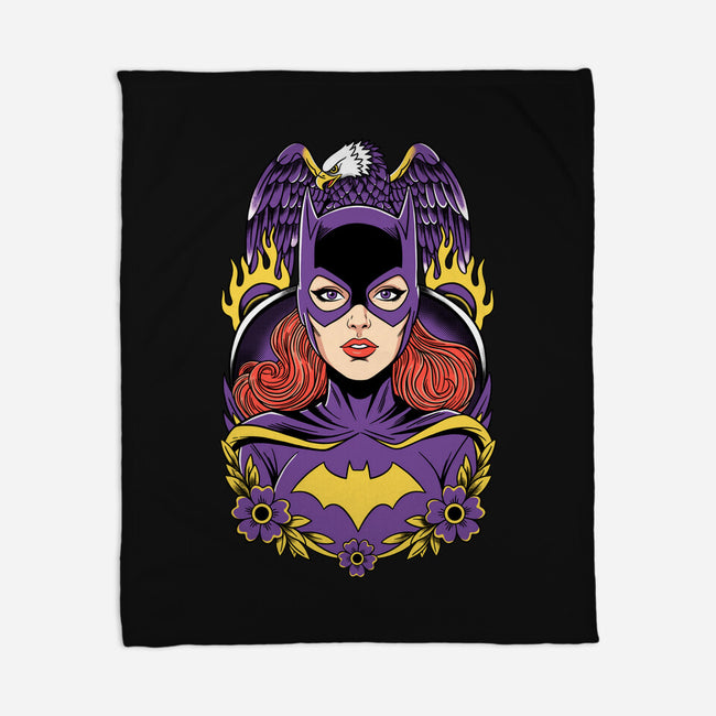 Caped Crusader-None-Fleece-Blanket-P1yu5h