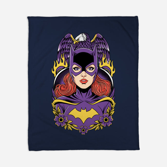Caped Crusader-None-Fleece-Blanket-P1yu5h