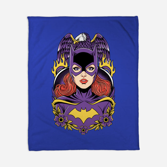 Caped Crusader-None-Fleece-Blanket-P1yu5h