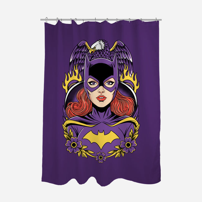 Caped Crusader-None-Polyester-Shower Curtain-P1yu5h