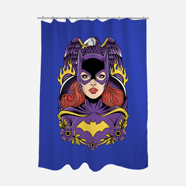 Caped Crusader-None-Polyester-Shower Curtain-P1yu5h
