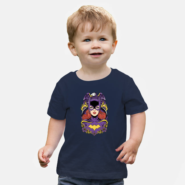 Caped Crusader-Baby-Basic-Tee-P1yu5h