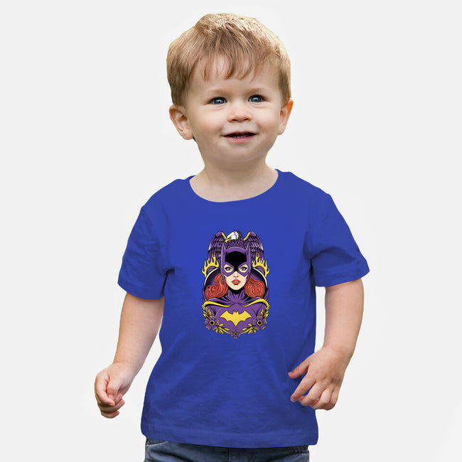 Caped Crusader-Baby-Basic-Tee-P1yu5h