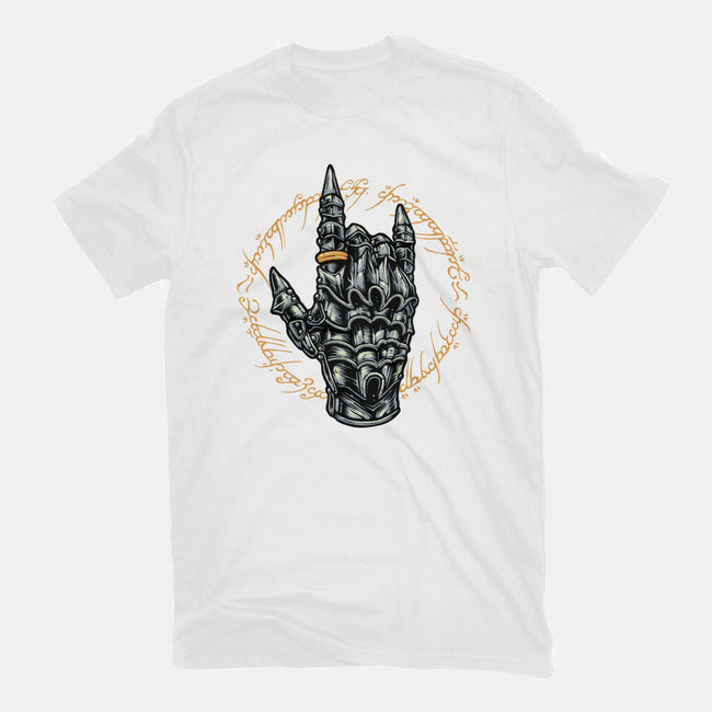 Rock The Dark World-Womens-Fitted-Tee-glitchygorilla