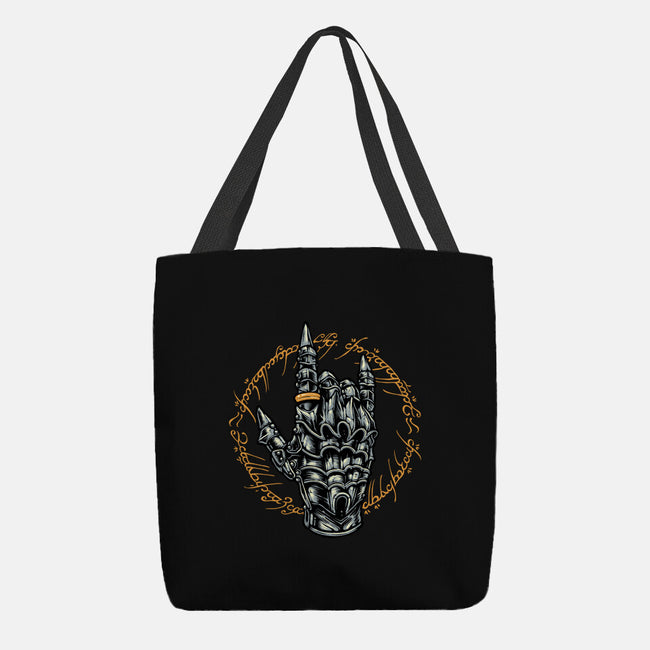 Rock The Dark World-None-Basic Tote-Bag-glitchygorilla