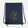 Rock The Dark World-None-Drawstring-Bag-glitchygorilla