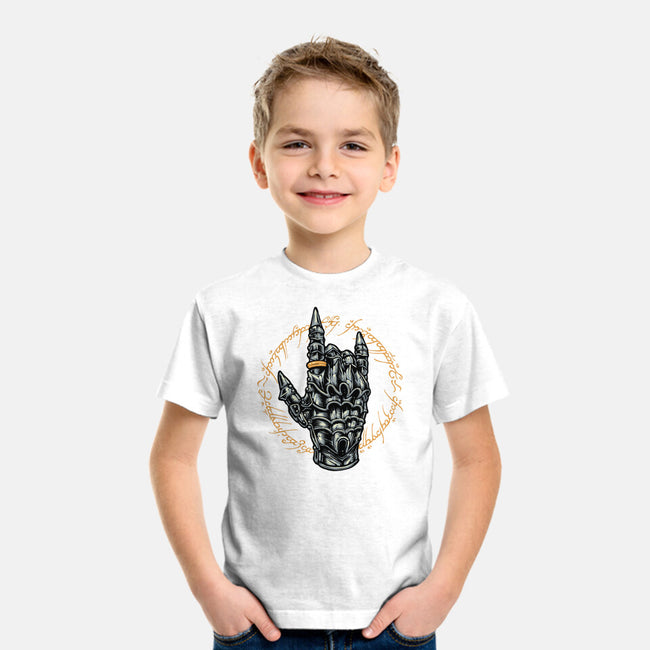 Rock The Dark World-Youth-Basic-Tee-glitchygorilla