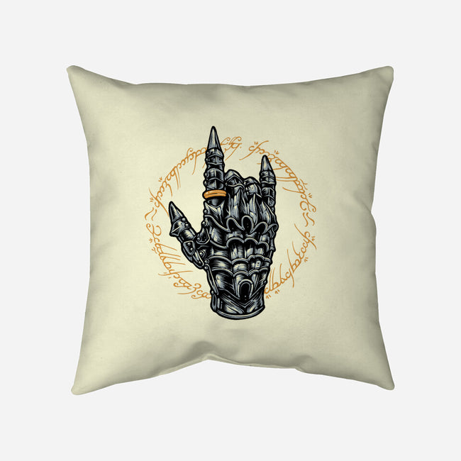 Rock The Dark World-None-Removable Cover w Insert-Throw Pillow-glitchygorilla
