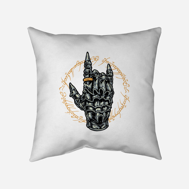 Rock The Dark World-None-Removable Cover w Insert-Throw Pillow-glitchygorilla