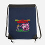 Smash Kombat-None-Drawstring-Bag-demonigote