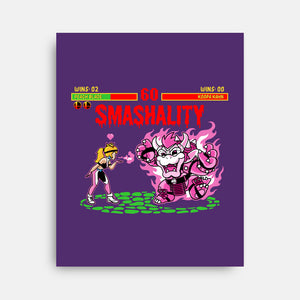 Smash Kombat-None-Stretched-Canvas-demonigote