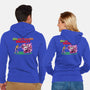 Smash Kombat-Unisex-Zip-Up-Sweatshirt-demonigote