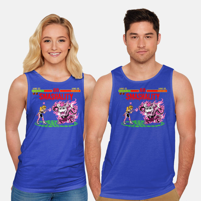 Smash Kombat-Unisex-Basic-Tank-demonigote