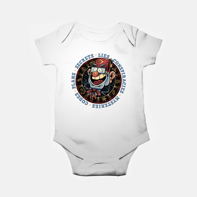 The Fall Of Secrets-Baby-Basic-Onesie-glitchygorilla