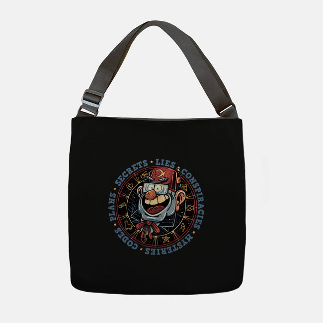 The Fall Of Secrets-None-Adjustable Tote-Bag-glitchygorilla