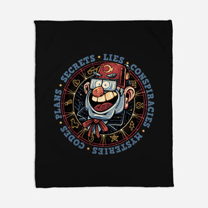 The Fall Of Secrets-None-Fleece-Blanket-glitchygorilla