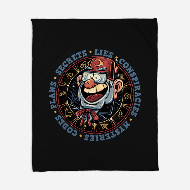 The Fall Of Secrets-None-Fleece-Blanket-glitchygorilla