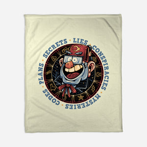 The Fall Of Secrets-None-Fleece-Blanket-glitchygorilla