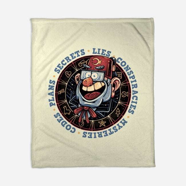 The Fall Of Secrets-None-Fleece-Blanket-glitchygorilla