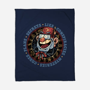 The Fall Of Secrets-None-Fleece-Blanket-glitchygorilla
