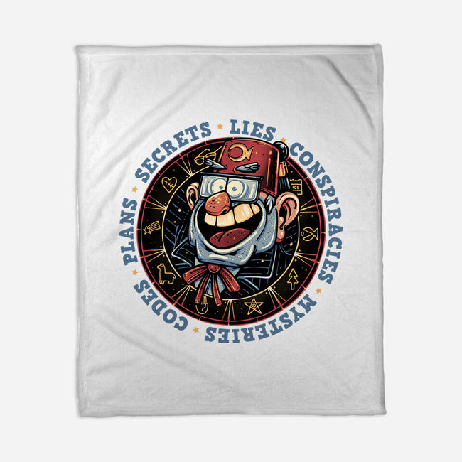 The Fall Of Secrets-None-Fleece-Blanket-glitchygorilla