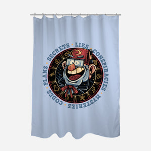 The Fall Of Secrets-None-Polyester-Shower Curtain-glitchygorilla