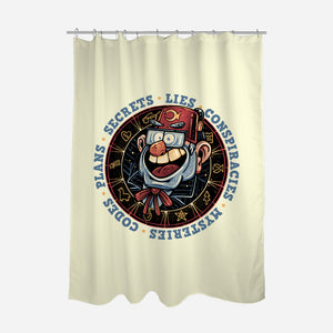 The Fall Of Secrets-None-Polyester-Shower Curtain-glitchygorilla