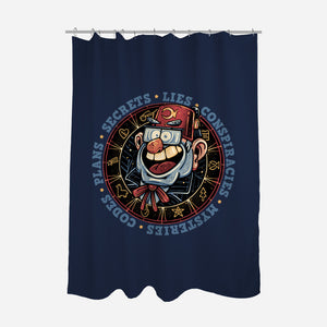 The Fall Of Secrets-None-Polyester-Shower Curtain-glitchygorilla