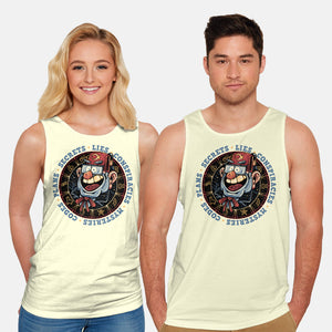 The Fall Of Secrets-Unisex-Basic-Tank-glitchygorilla