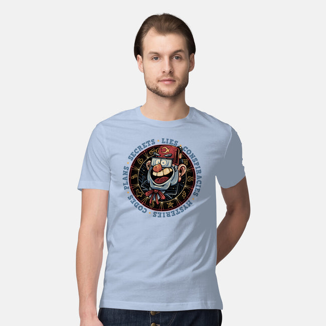 The Fall Of Secrets-Mens-Premium-Tee-glitchygorilla