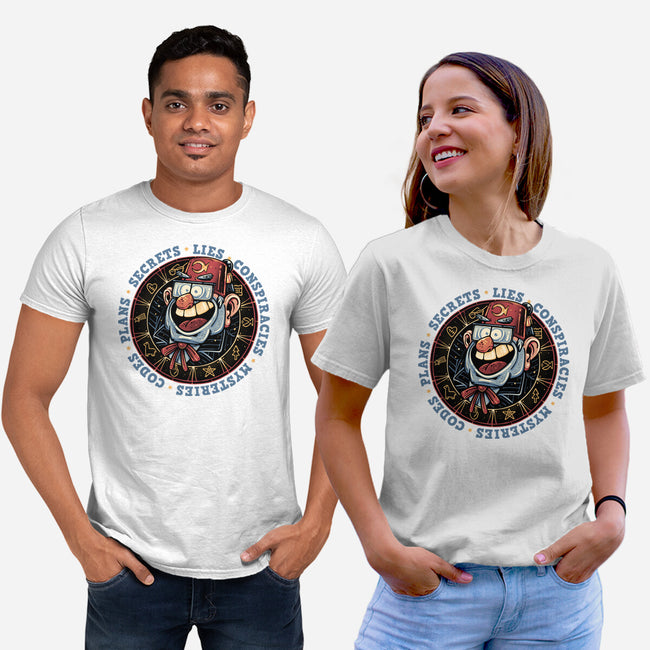 The Fall Of Secrets-Unisex-Basic-Tee-glitchygorilla