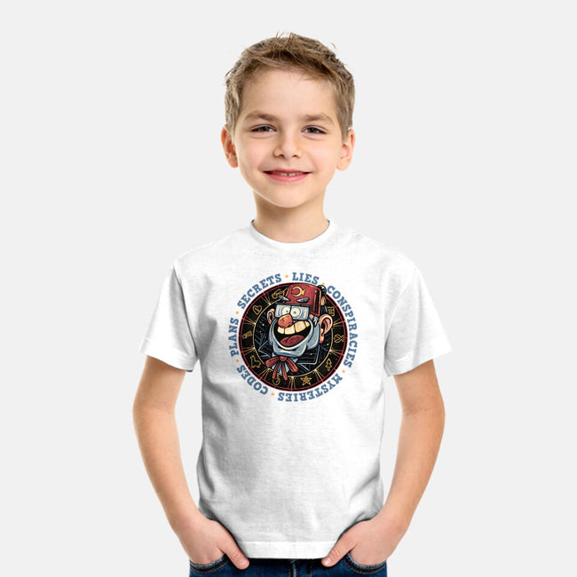The Fall Of Secrets-Youth-Basic-Tee-glitchygorilla
