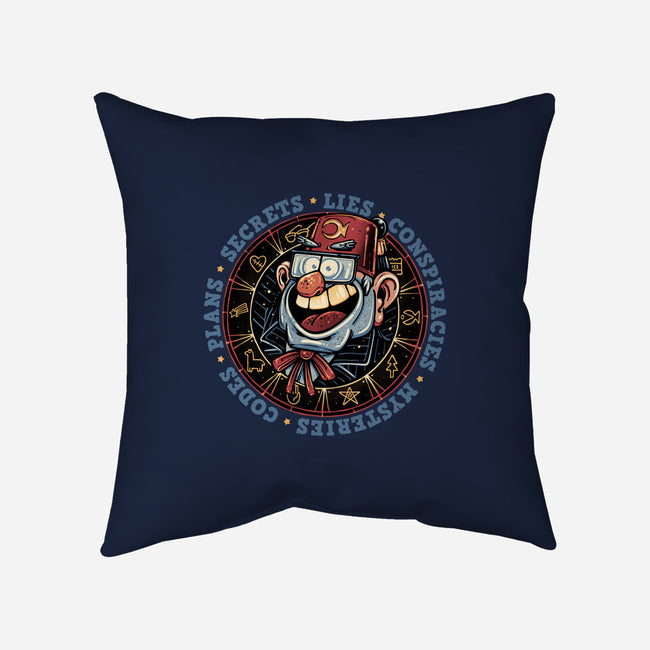 The Fall Of Secrets-None-Removable Cover w Insert-Throw Pillow-glitchygorilla