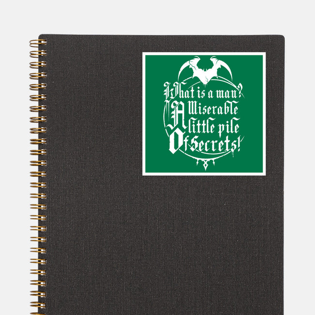What Is A Man-None-Glossy-Sticker-demonigote