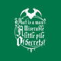What Is A Man-Womens-Fitted-Tee-demonigote