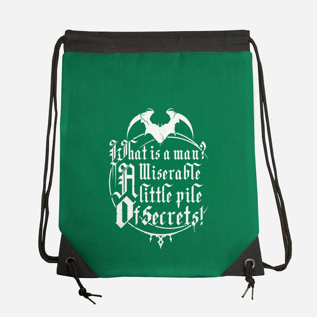 What Is A Man-None-Drawstring-Bag-demonigote