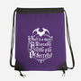 What Is A Man-None-Drawstring-Bag-demonigote