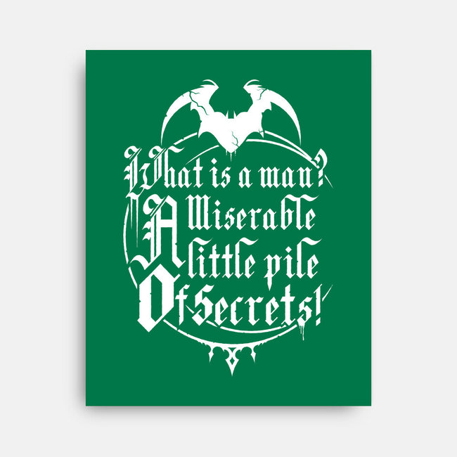 What Is A Man-None-Stretched-Canvas-demonigote