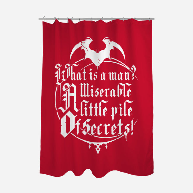 What Is A Man-None-Polyester-Shower Curtain-demonigote