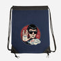 Spock To The Hand-None-Drawstring-Bag-glitchygorilla