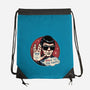 Spock To The Hand-None-Drawstring-Bag-glitchygorilla