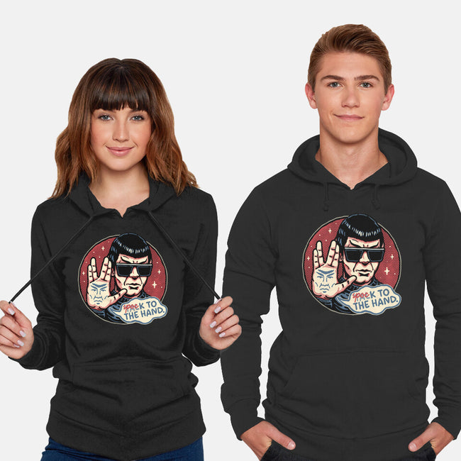 Spock To The Hand-Unisex-Pullover-Sweatshirt-glitchygorilla