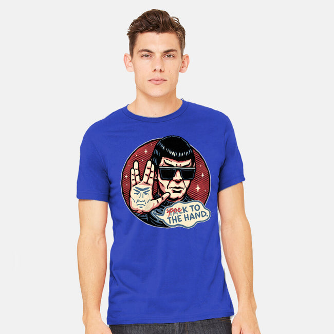 Spock To The Hand-Mens-Heavyweight-Tee-glitchygorilla