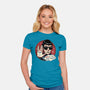 Spock To The Hand-Womens-Fitted-Tee-glitchygorilla