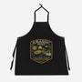 Jurassic Rides-Unisex-Kitchen-Apron-Popnotic