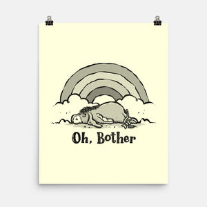 Oh Bother-None-Matte-Poster-kg07